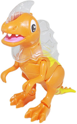 

Babysid Collections Walking Dinosaur with Light and Sound Size : 25 x 13 x 33 cm(Multicolor)