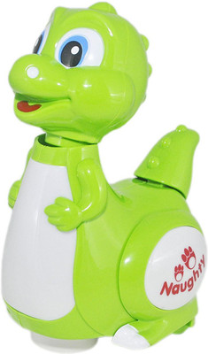 

Babysid Collections Cute Dinosaur Bump and Go Size : 22 x 12 x 16 cm(Green)