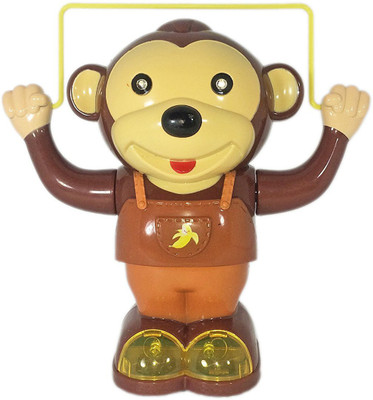 

Babysid Collections Rope Skipping Monkey With Flashing Lights Size : 18 x 8 x 20 cm(Multicolor)