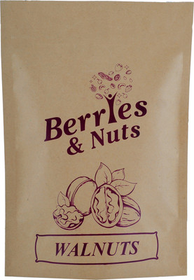 

Berries And Nuts Akhrot Magaz kernel Walnuts(250 g, Pouch)