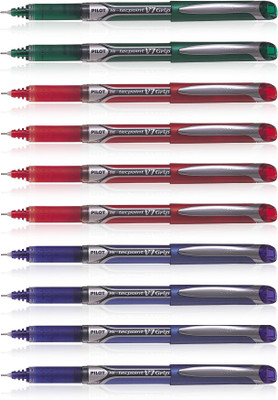 PILOT Hi-Tecpoint V7 Roller Ball Pen(Pack of 10)