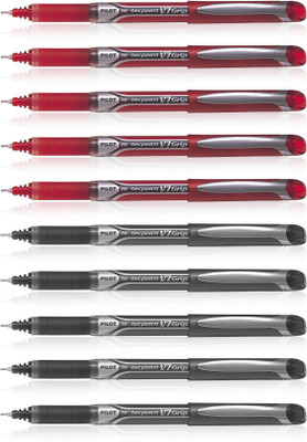 PILOT Hi-Tecpoint V7 Roller Ball Pen(Pack of 10)
