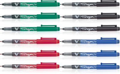 

Pilot V Sign Roller Ball Pen(Pack of 12)