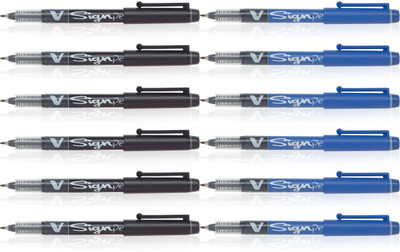 

Pilot V Sign Roller Ball Pen(Pack of 12)