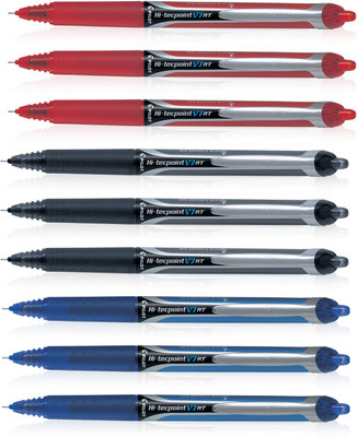 

Pilot Hi-Tecpoint V7 Roller Ball Pen(Pack of 9)