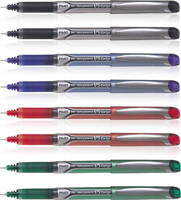 

Pilot Hi-tecpoint V5 Roller Ball Pen(Pack of 8)