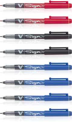 

Pilot V Sign Roller Ball Pen(Pack of 8)