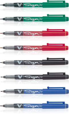 

Pilot V Sign Roller Ball Pen(Pack of 8)