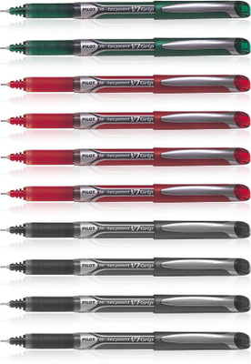 PILOT Hi-Tecpoint V7 Roller Ball Pen(Pack of 10)