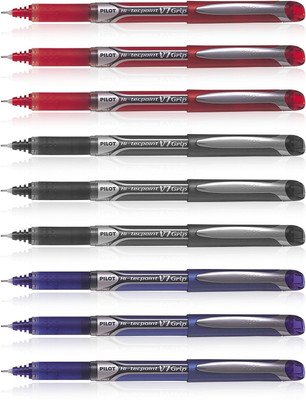 

Pilot Hi-Tecpoint V7 Roller Ball Pen(Pack of 9)