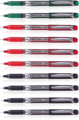 

Pilot Hi-Tecpoint V10 Grip Roller Ball Pen(Pack of 10)