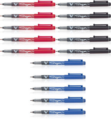 

Pilot V Sign Roller Ball Pen(Pack of 15)