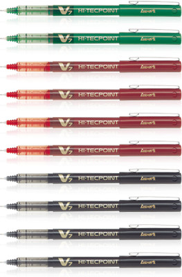 

Pilot Hi-Tecpoint V7 Roller Ball Pen(Pack of 10)
