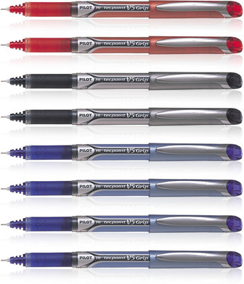 

Pilot Hi-tecpoint V5 Roller Ball Pen(Pack of 8)
