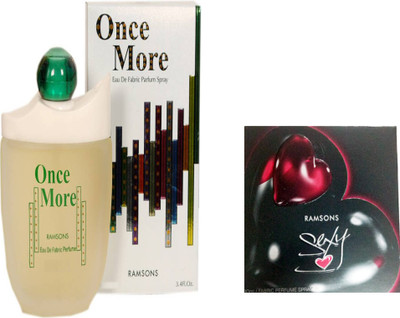 

RAMSONS ONCE MORE PERFUME 100 ML + RED SEXY HEART PERFUME 30 ML Eau de Parfum - 100 ml(For Men & Women)