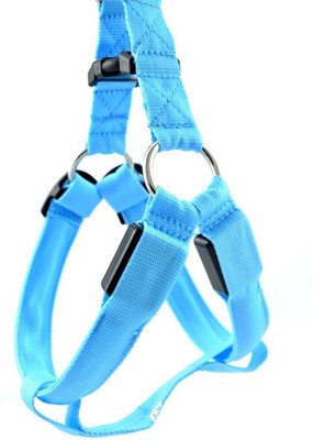 

Futaba FUB2465PET Dog Reflective and LED Harness(, blue