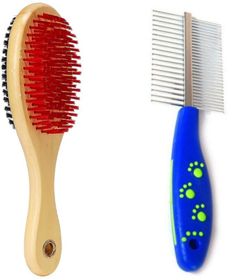 

Pet Needs Combo Of 2 Imported High Quality Grooming Brushes For Dog Basic Comb for Dog
