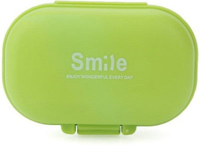 

Epyz Multi Purpose 4 Compartment Mini Smile Medicine Pill Storage Box Multi Purpose 4 Compartment Mini Smile Medicine Pill Storage Box Pill Box(Green, Blue)