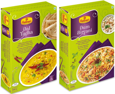 

Haldiram's Dum Biryani and Dal Tadka (Combo Pack) 500 g