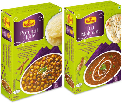 

Haldiram's Punjabi Chole and Dal Makhani (Combo Pack) 600 g