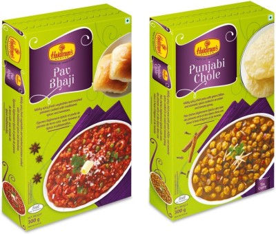 Buy Haldiram's Pav Bhaji and Punjabi Chole (Combo Pack) 600 g on ...