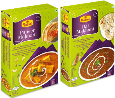 

Haldiram's Paneer Makhani and Dal Makhani (Combo Pack) 600 g