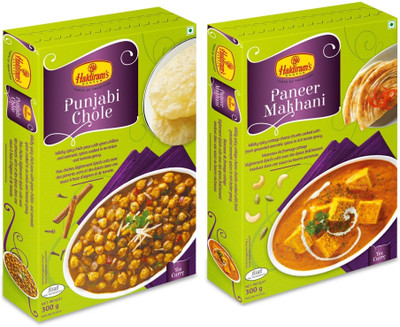 

Haldiram's Punjabi Chole and Paneer Makhani (Combo Pack) 600 g