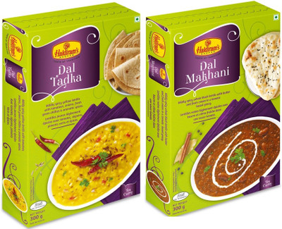 

Haldiram's Dal Tadka and Dal Makhani (Combo Pack) 600 g
