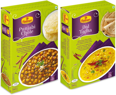 

Haldiram's Punjabi Chole and Dal Tadka (Combo Pack) 600 g