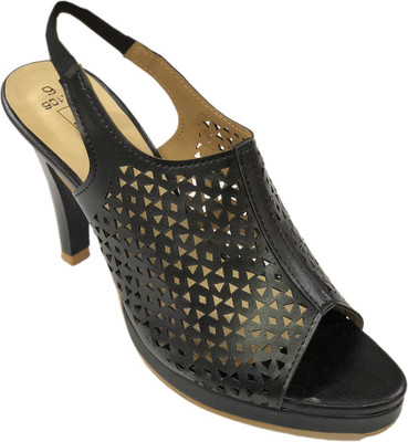 

Dolphin Miles Women Black Heels