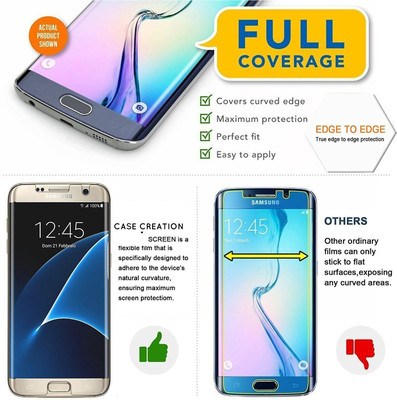 

Case Creation Front and Back Screen Guard for Mi A1, Transparent