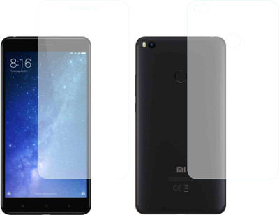 CASE CREATION Front and Back Screen Guard for Mi Max 2(Pack of 2)