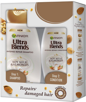 

Garnier Ultra Blends Intense Repair Shampoo(340 ml)