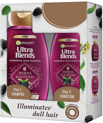 

Garnier Ultra Blends Nourshing Shine Shampoo(535 ml)