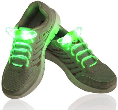 

DERMEIDA ™ LED Shoelaces Light Up Shoe Laces with 3 Modes,KANGVO Flash Shoestrings for Party Hip-hop Dancing Cycling Hiking Shoe Lace(Green Set of 2)