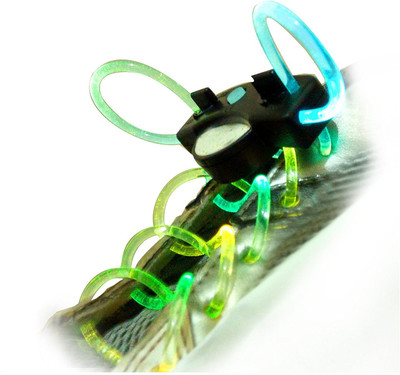 

DERMEIDA ® LED shoelaces with continuous and blinking modes in 5 colors Shoe Lace(Multicolor Set of 2)