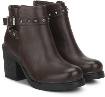 

Chemistry Boots For Women(Brown, Coffee