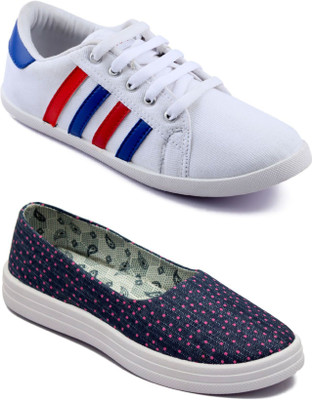 

Asian Women Casual & Running Shoes Combo Pack of 2 Casuals For Women(Multicolor