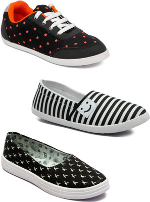 

Asian Women Casual & Running Shoes Combo Pack of 3 Casuals For Women(Multicolor