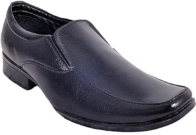 

Lakhani Genuine Leather Slip On For Men(Black