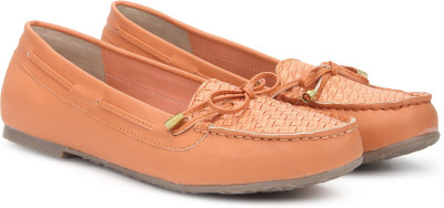 

Bata GRETCHEN Loafers For Women(Orange