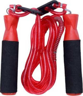 Raj International Exports SR07 Speed Skipping Rope(Red, Pack of 1)