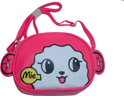 

Belleza Girls Casual Pink PU Sling Bag