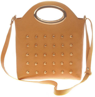 

Aliado Women Casual Brown Leatherette Sling Bag