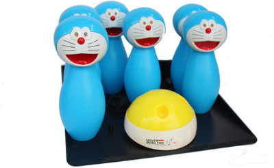 

Shape n Style Professional Doremon Bowing Set (Play on Plain Surface) Sports Bowling Set