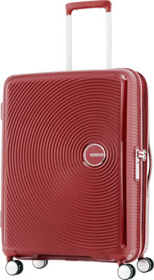 

American Tourister Curio Spinner Expandable Check-in Luggage -  inch(Red