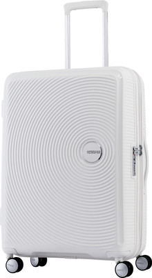 

American Tourister Curio Spinner Expandable Check-in Luggage -  inch(White
