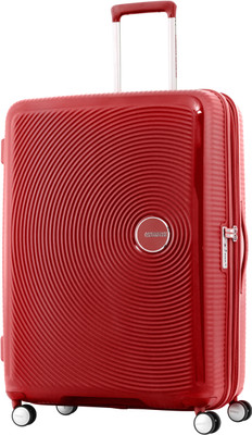 

American Tourister Curio Spinner Expandable Check-in Luggage -  inch(Red