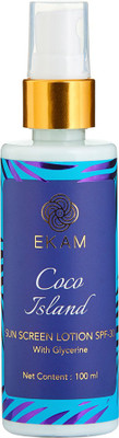 

Ekam Coco Island Sunscreen Lotion SPF 30 - SPF 30 PA++(100 ml)
