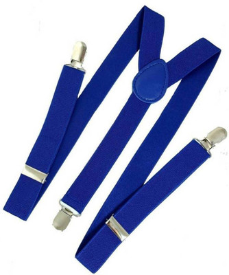 

Worldlookenterprises Y- Back Suspenders for Men(Blue)